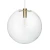 Lampa wisząca TONDA złota 40 cm - ST-8722P-XL gold - Step Into Design